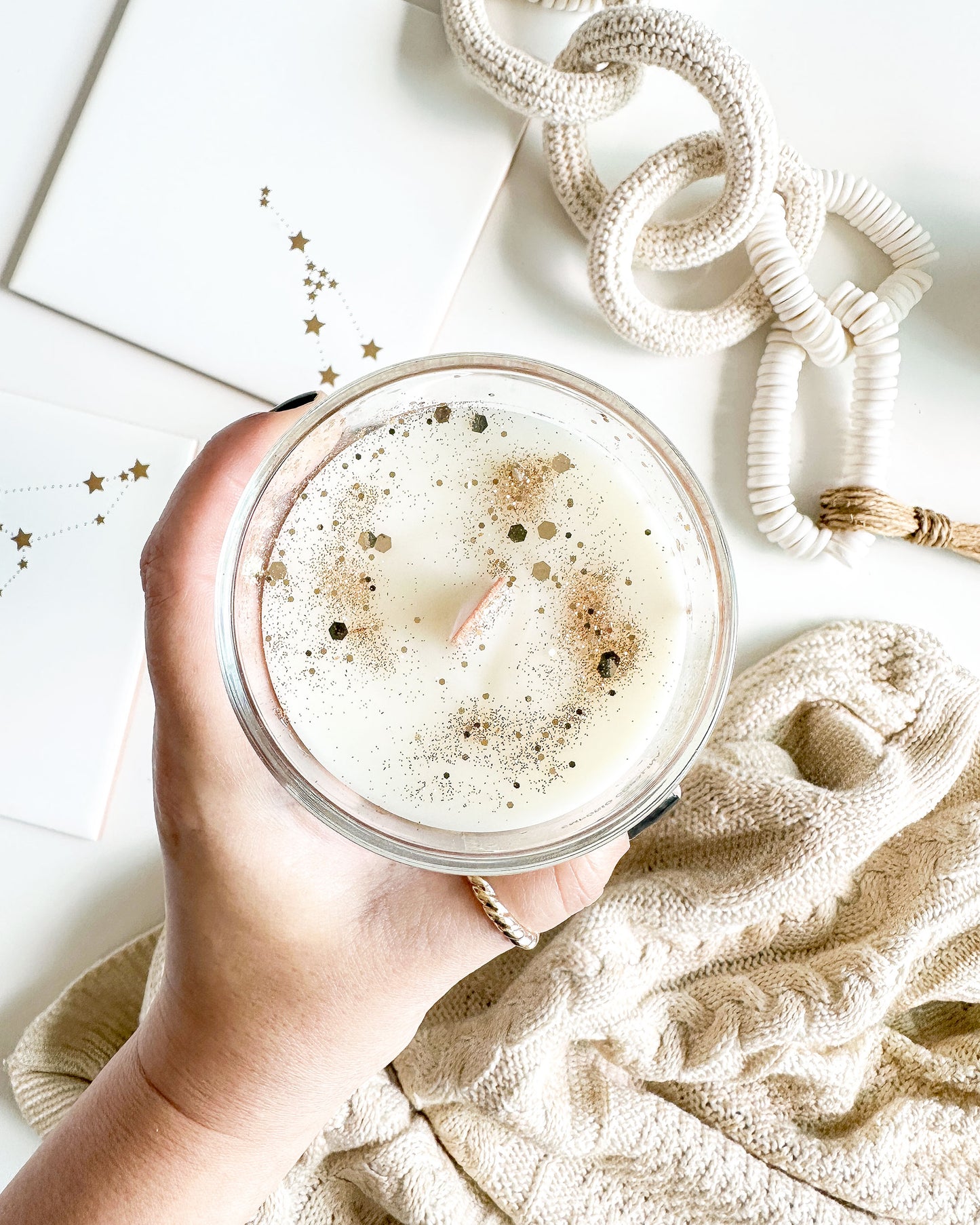 Vela Aromática Vegana • Wishes 2026