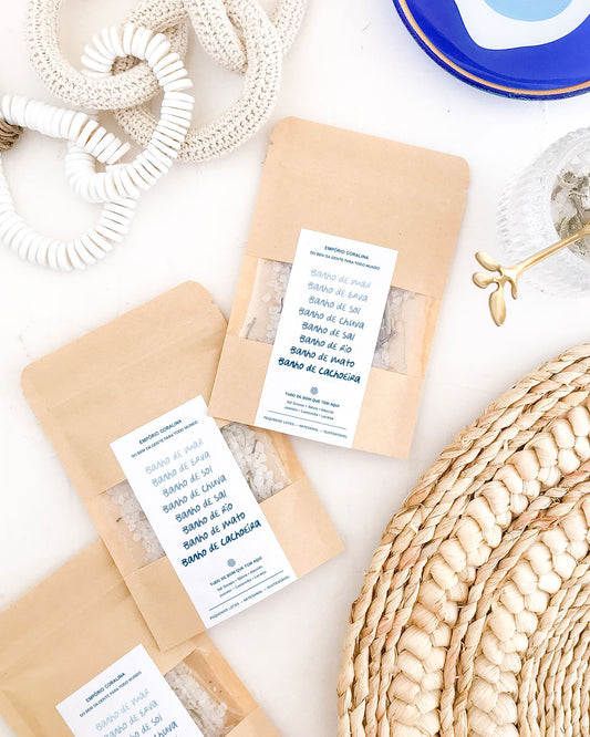 Banho de Sal, Ervas e TUDO • Sachê Kraft