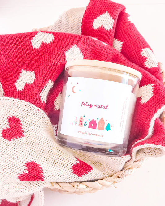 Vela Aromática • Bossa • Coleção Feliz Natal
