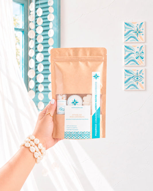 Kit Ritual de Boas Energias Personalizado · Novos Caminhos → 5 Unidades