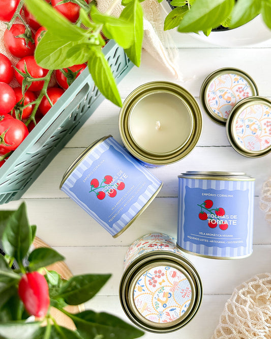 Vela Aromática Folhas de Tomate • Coleção La Dolce Vita