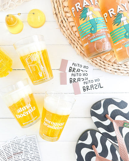 Vela Aromática • Cerveja no Copo Americano • Brasilidades