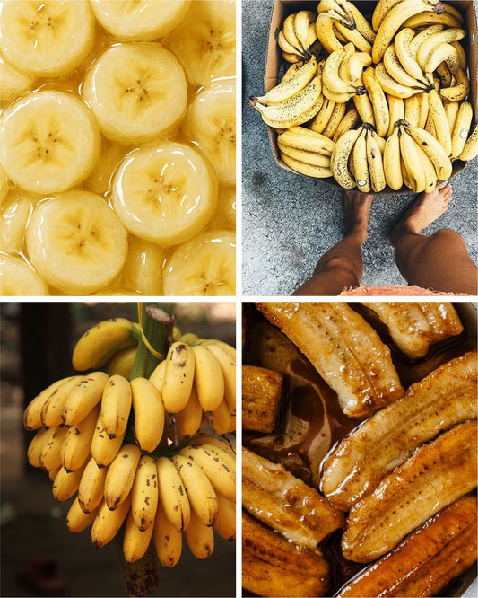 Vela Aromática Banana • Gourmand Frutal • Brasilidades