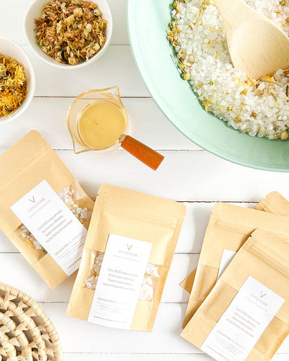 Escalda-Pés e Sais Aromáticos • Sachê