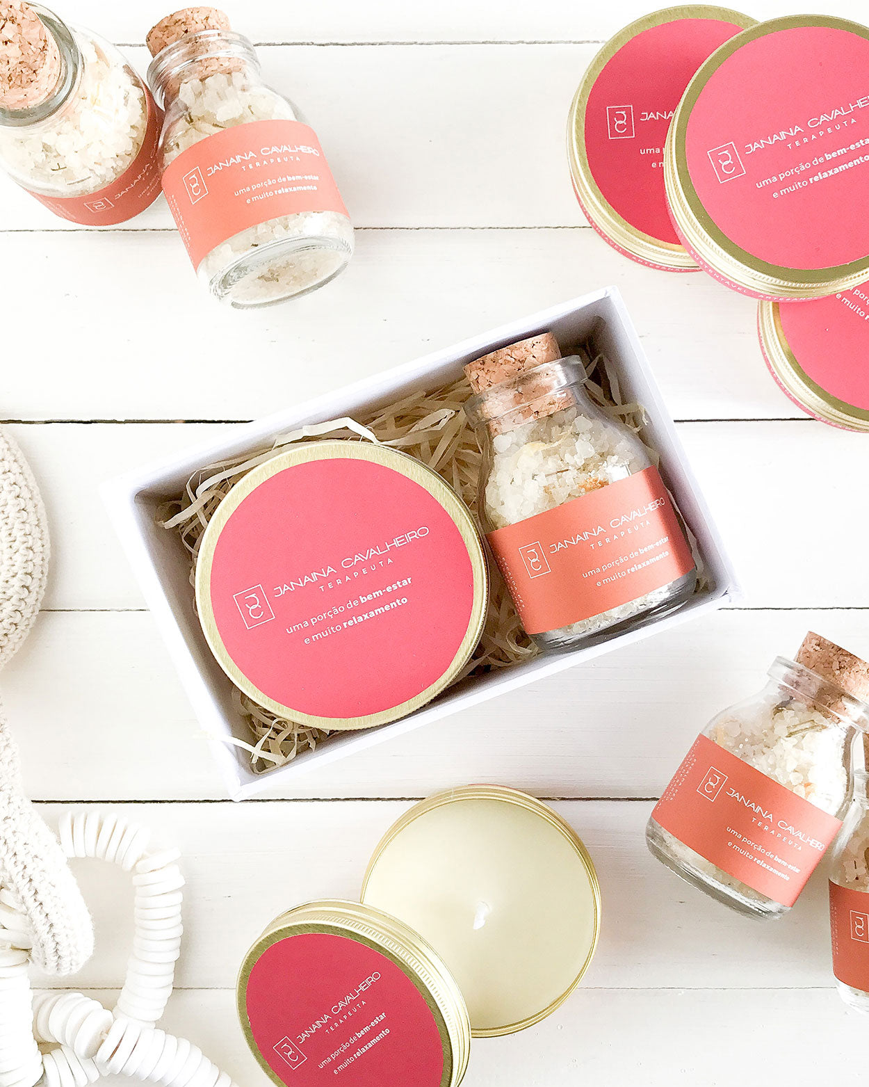 Brindes Personalizados • Presente Home Spa (C)Alma → 5 Unidades