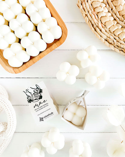 Brindes Personalizados • Vela Aromática Bubble Mini → 10 Unidades
