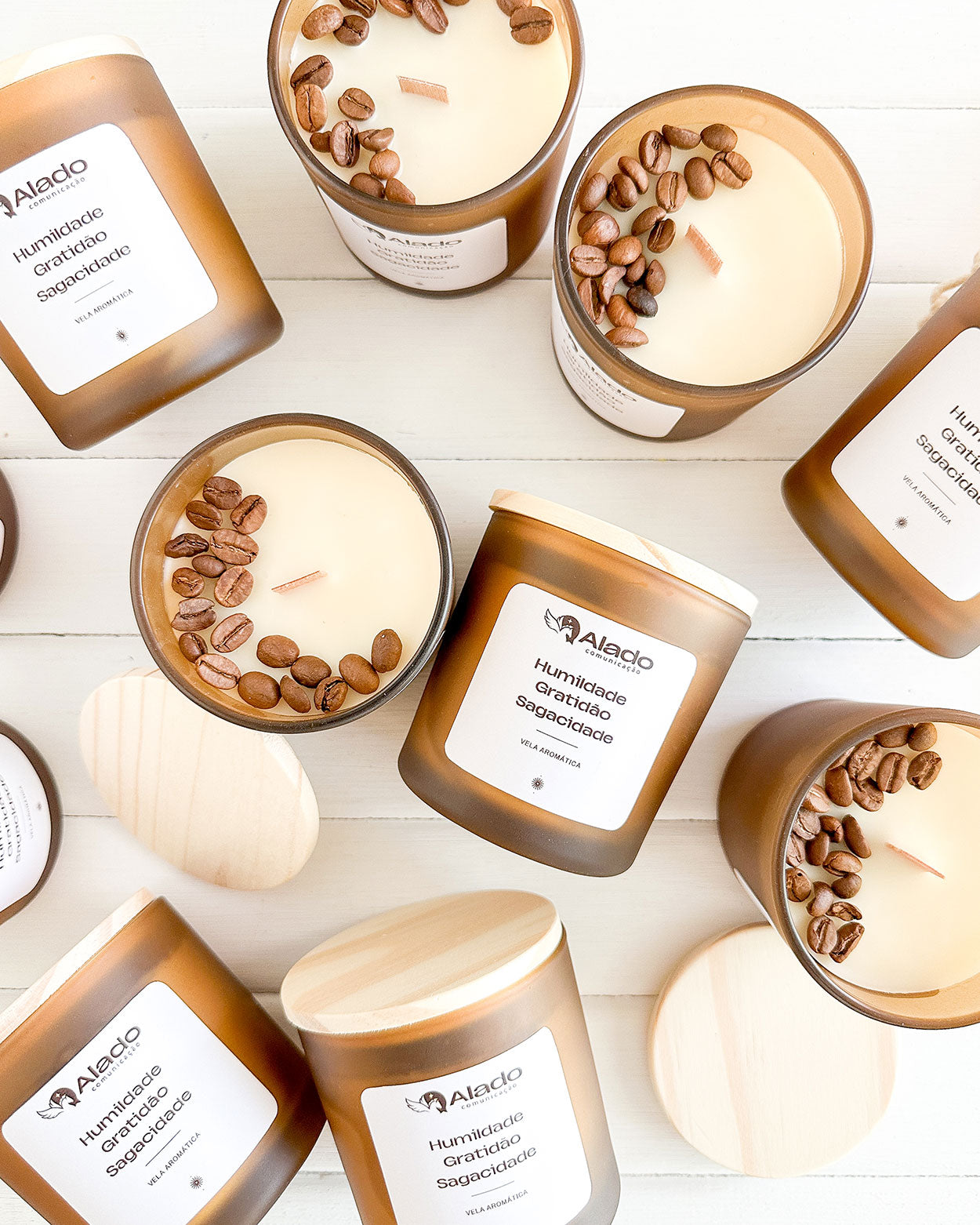 Brindes Personalizados • Presente Coffee Match → 5 Unidades