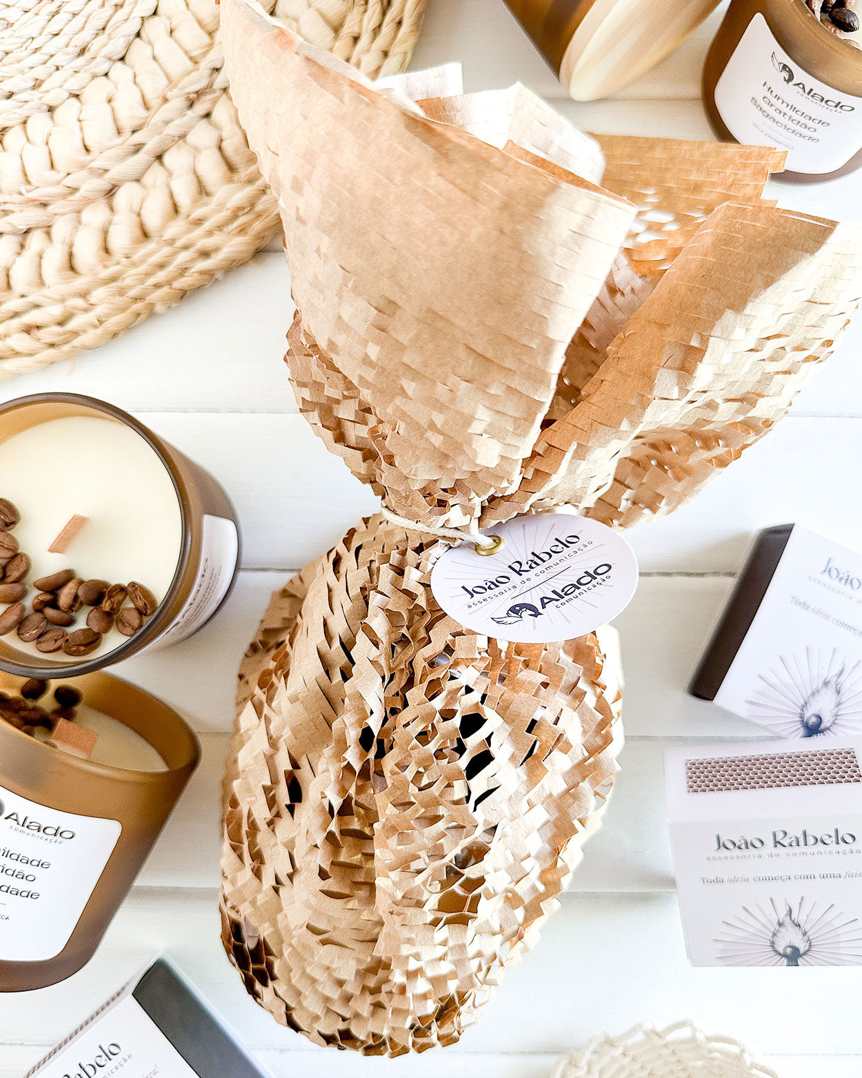 Brindes Personalizados • Presente Coffee Match → 5 Unidades