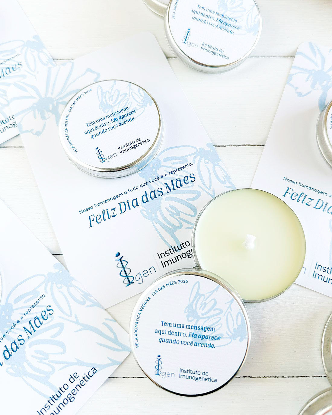 Brindes Personalizados • Vela Aromática Meant To Be • Mensagem Surpresa → 10 Unidades