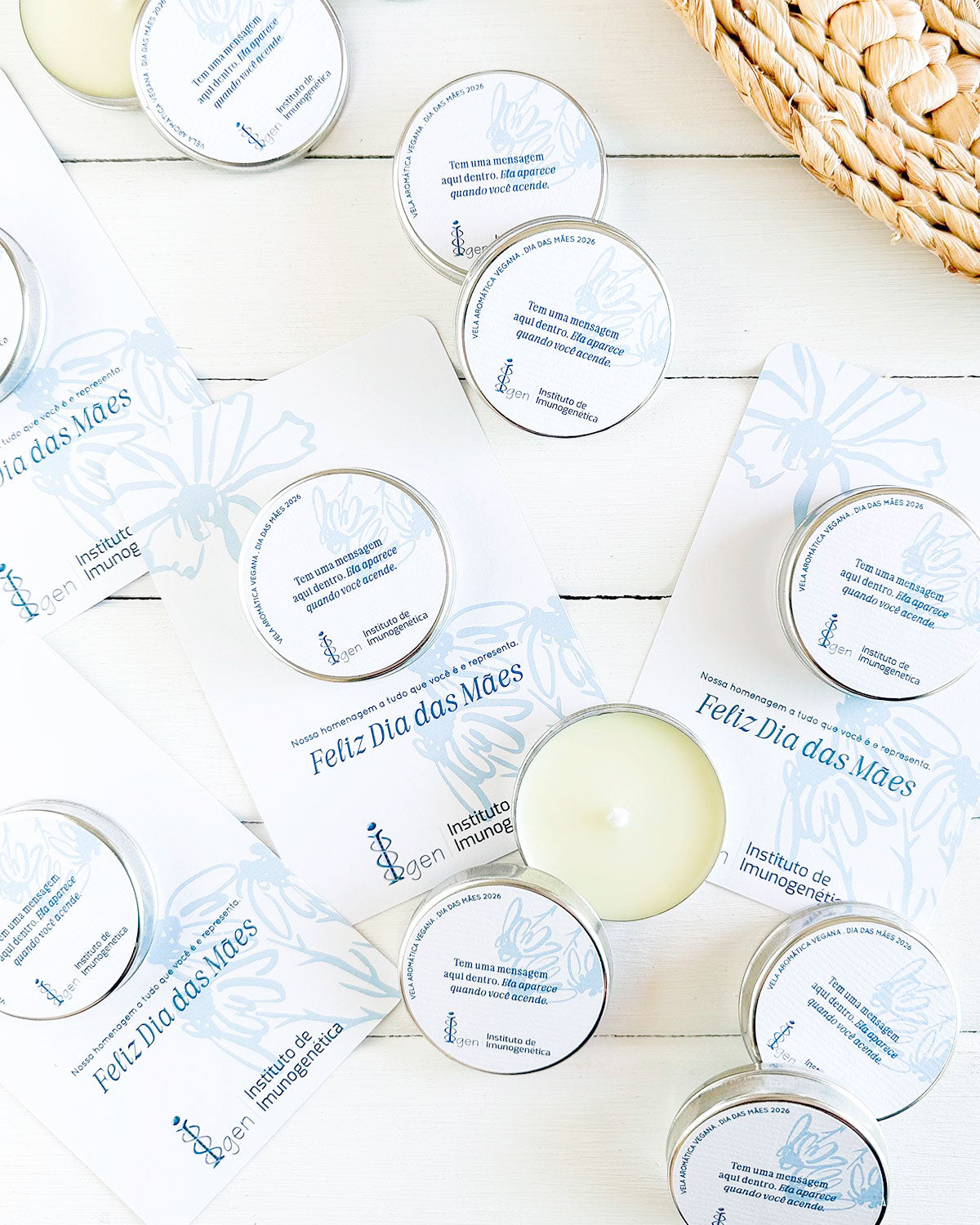 Brindes Personalizados • Vela Aromática Meant To Be • Mensagem Surpresa → 10 Unidades