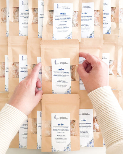 Escalda-Pés e Sais Aromáticos • Sachê