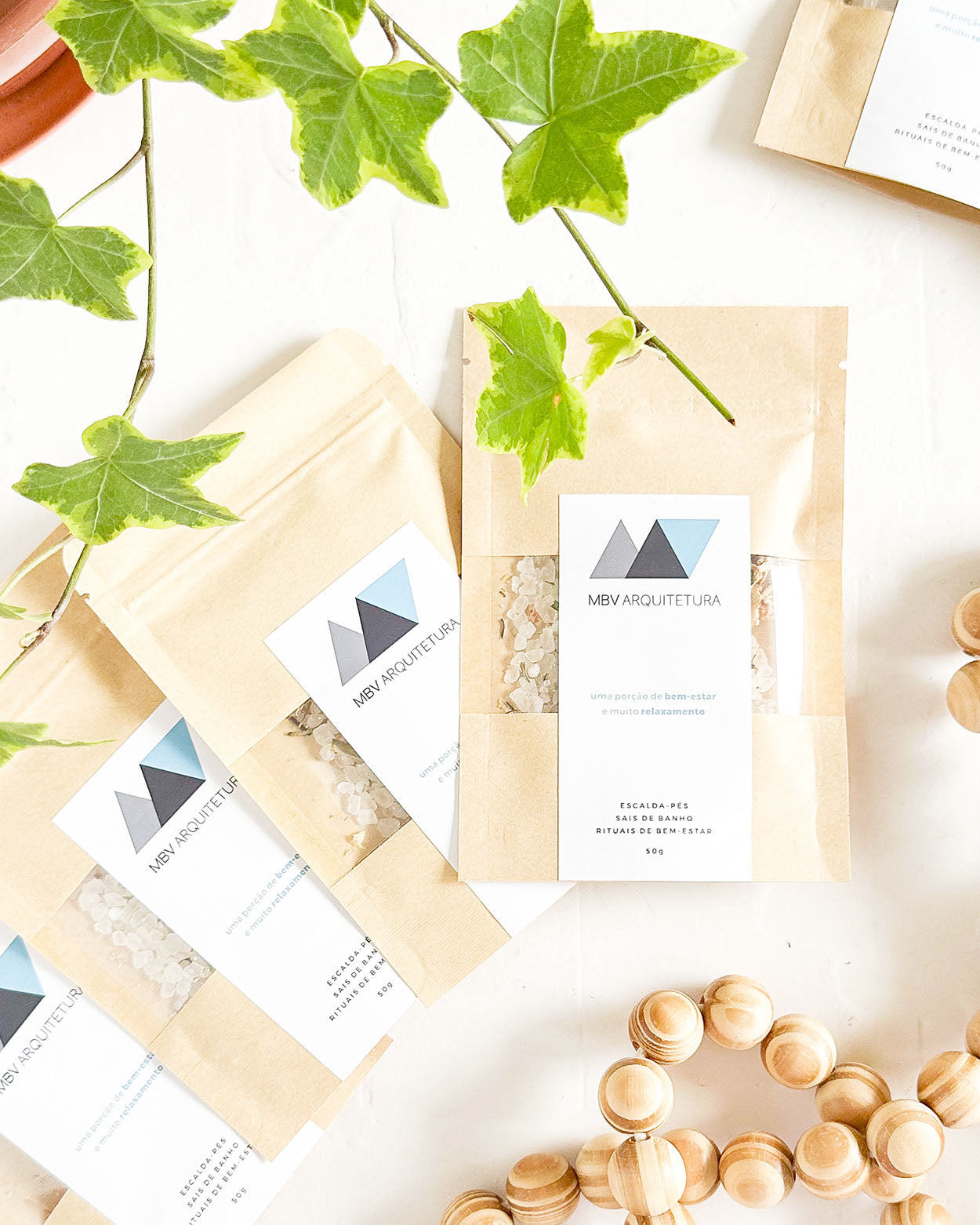 Escalda-Pés e Sais Aromáticos • Sachê