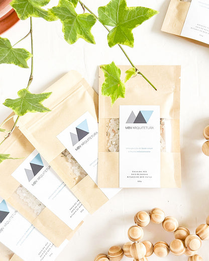 Escalda-Pés e Sais Aromáticos • Sachê