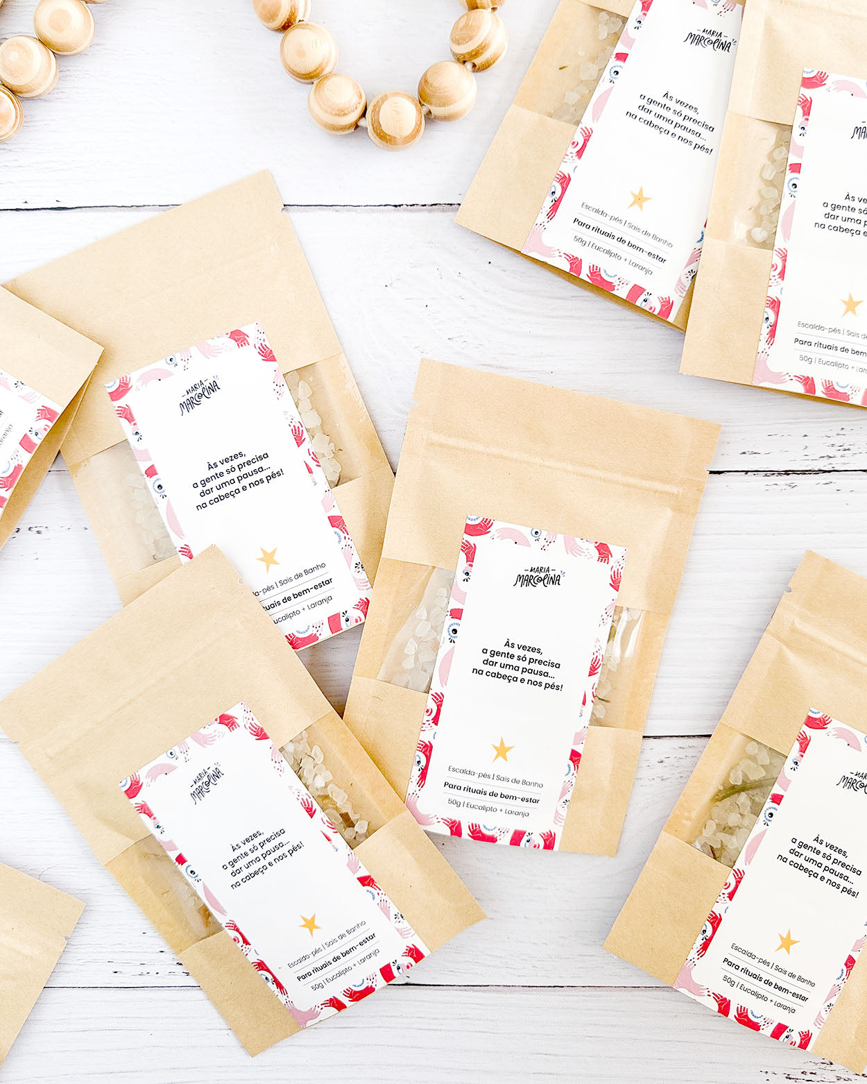 Escalda-Pés e Sais Aromáticos • Sachê