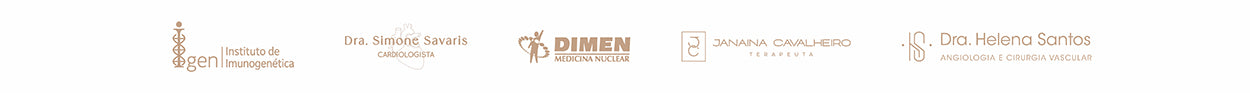 Clientes do Empório Coralina, Igen Instituto de Imunogenética, Dra Simone Savaris, Dimen Medicina Nuclear, Janaina Cavalheiro Terapeuta, Dra Helena Santos Angiologia e Cirurgia Vascular