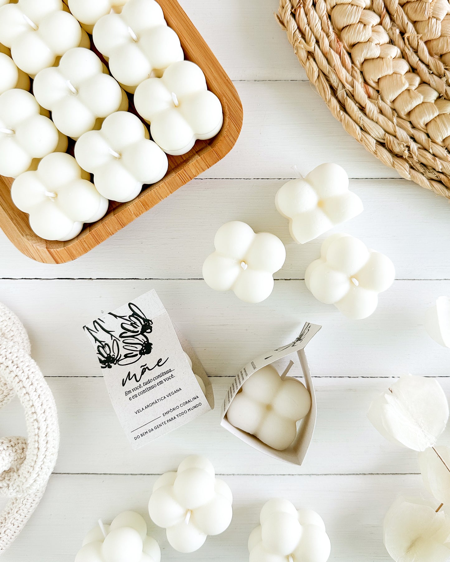 Vela Aromática Mini Bubble • Dia das Mães