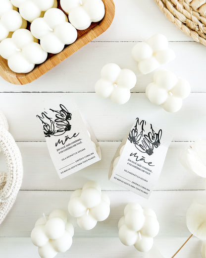 Vela Aromática Mini Bubble • Dia das Mães