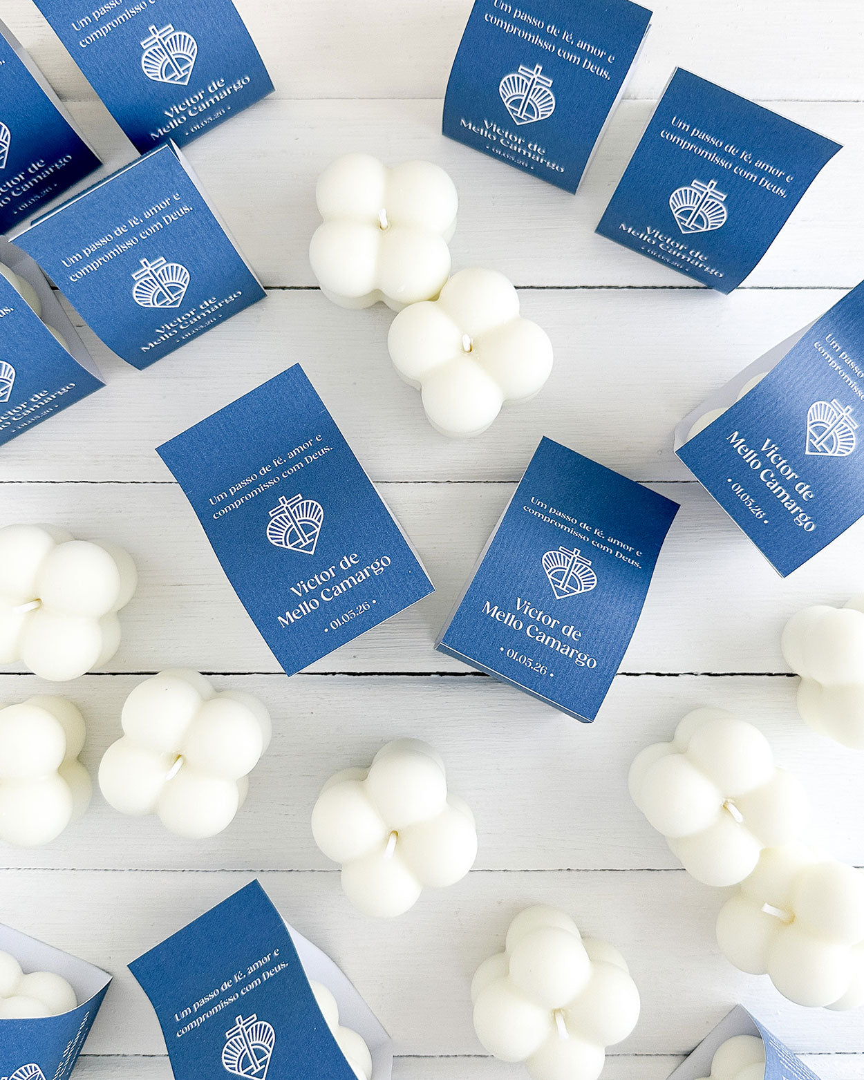 Brindes Personalizados • Vela Aromática Bubble Mini → 10 Unidades