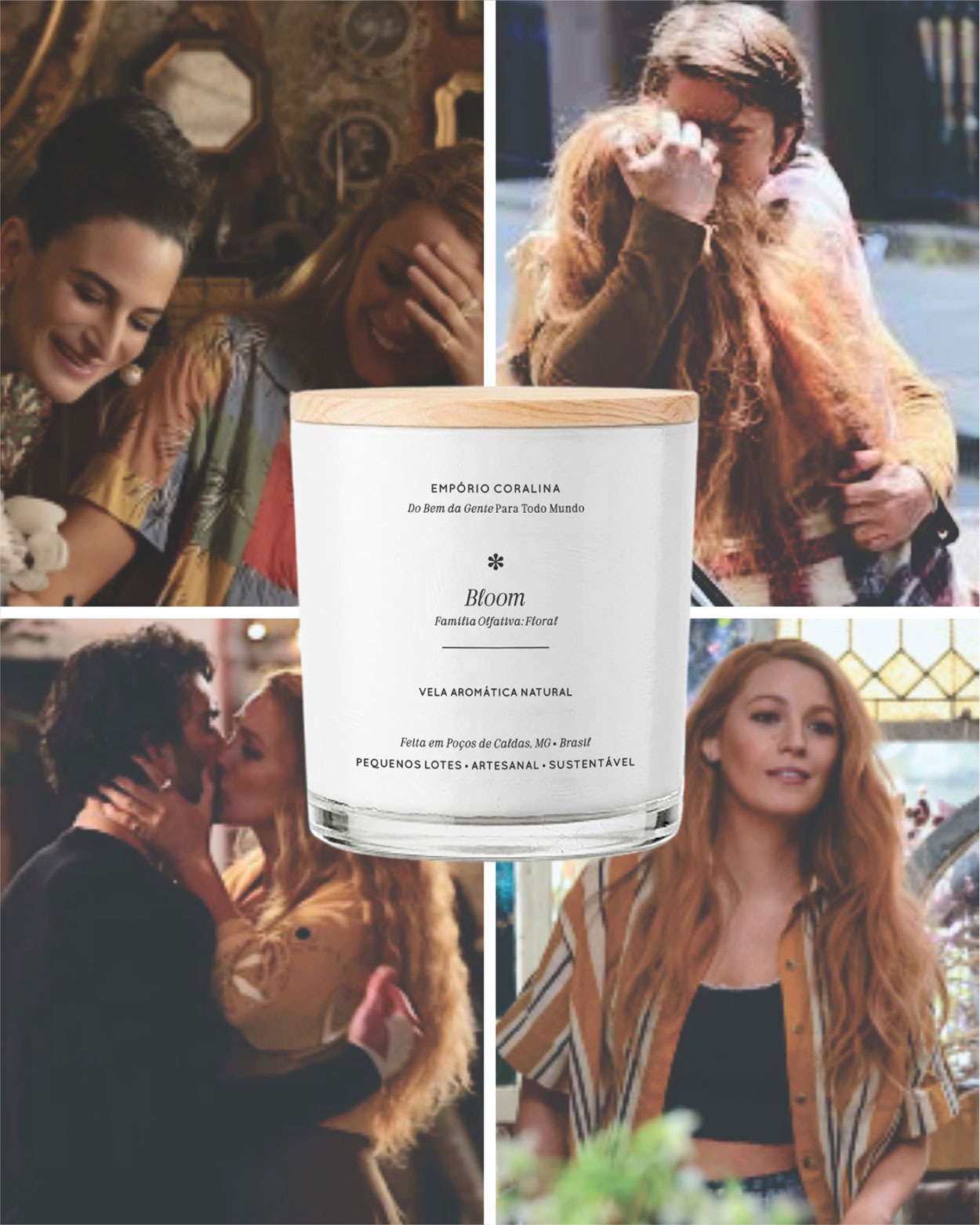 Vela Aromática Bossa • Bloom • Magnólia & Peônia