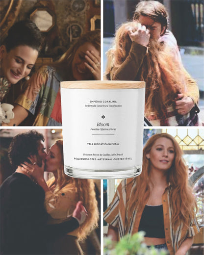 Vela Aromática Bossa • Bloom • Magnólia & Peônia