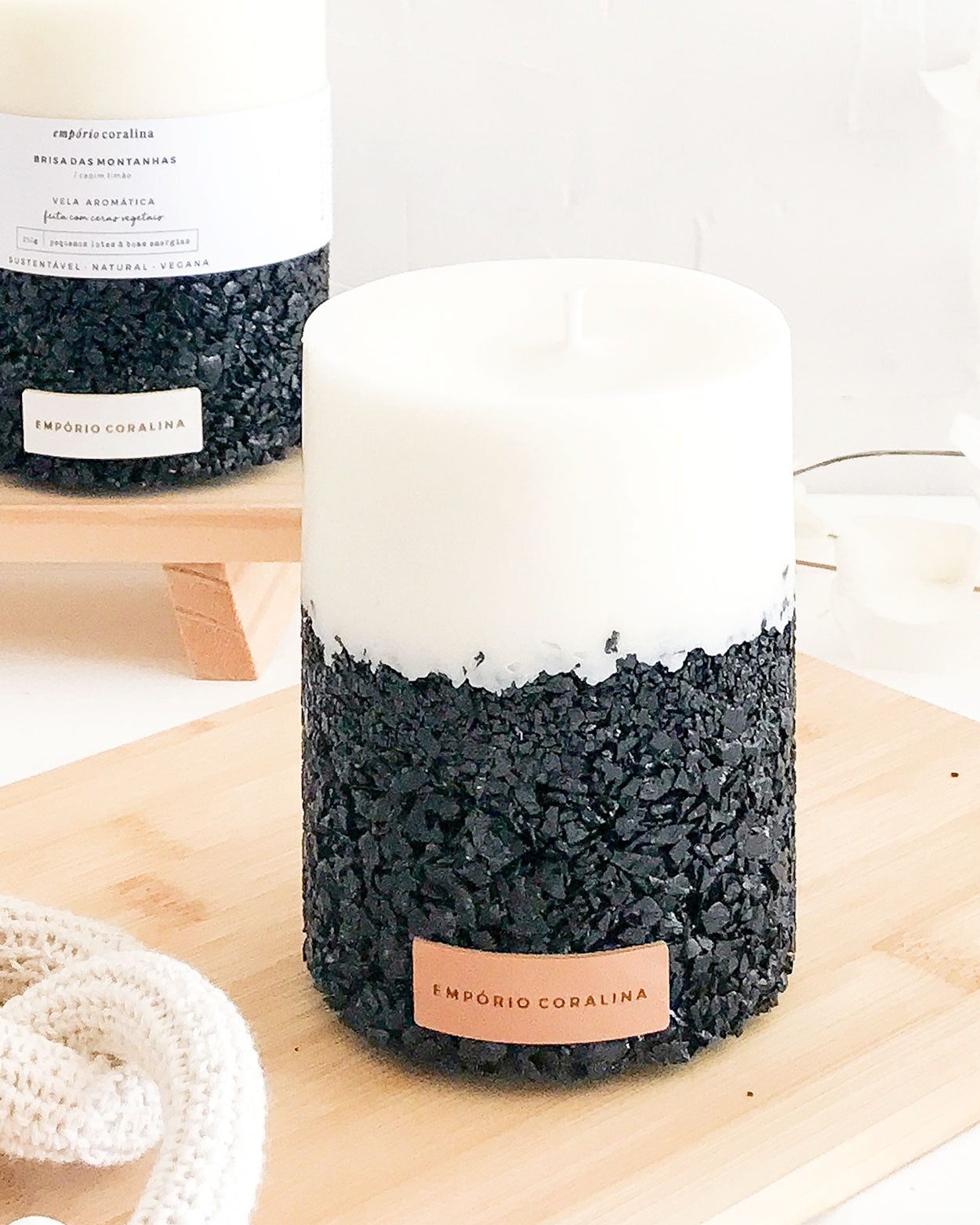 Velas Aromáticas - Pedras & Cristais • Basalto P