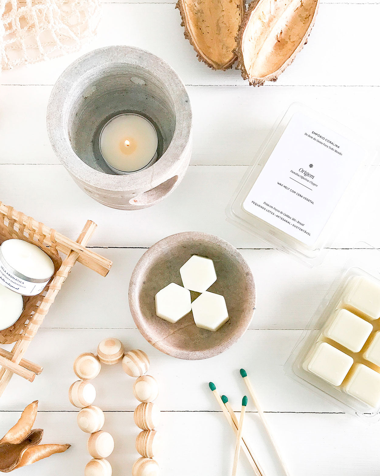 Wax Melts • Pastilhas Aromáticas • Diversos Aromas