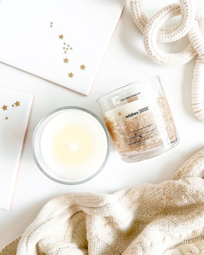 Vela Aromática Vegana • Wishes 2026