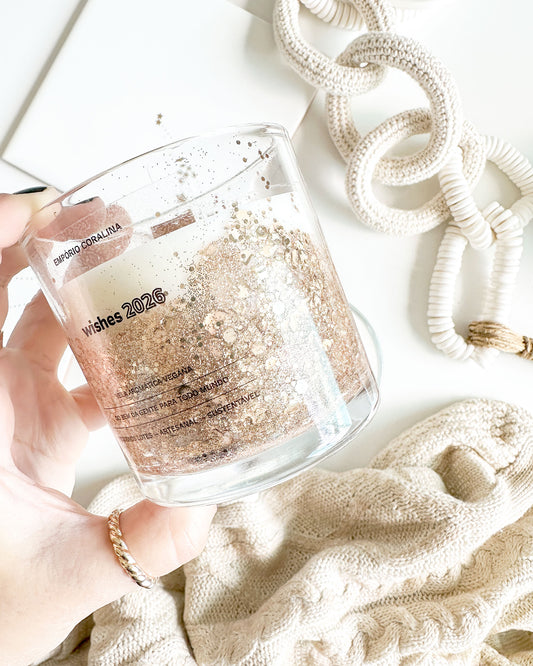 Vela Aromática Vegana • Wishes 2026