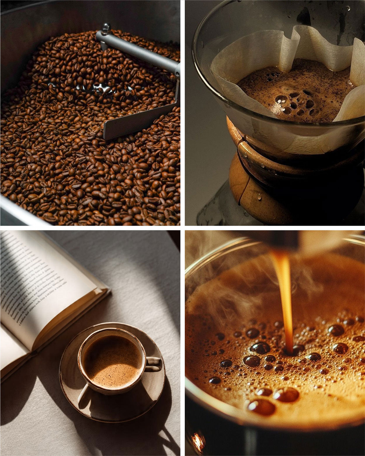 Vela Aromática Grãos de Café • Café Arábica, Torra Intensa → Coleção O Café das Pequenas Alegrias