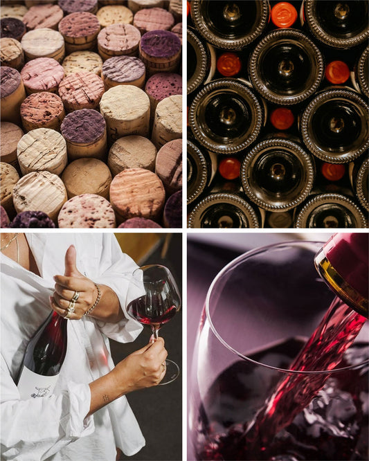 Presente É Tempo de Vinho • Design Circular → Coleção Wineyard