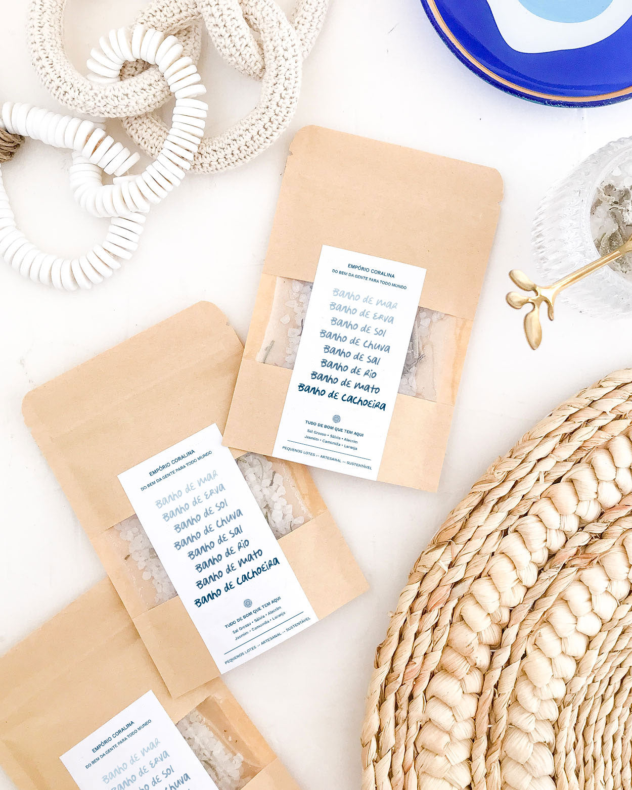 Banho de Sal, Ervas e TUDO • Sachê Kraft