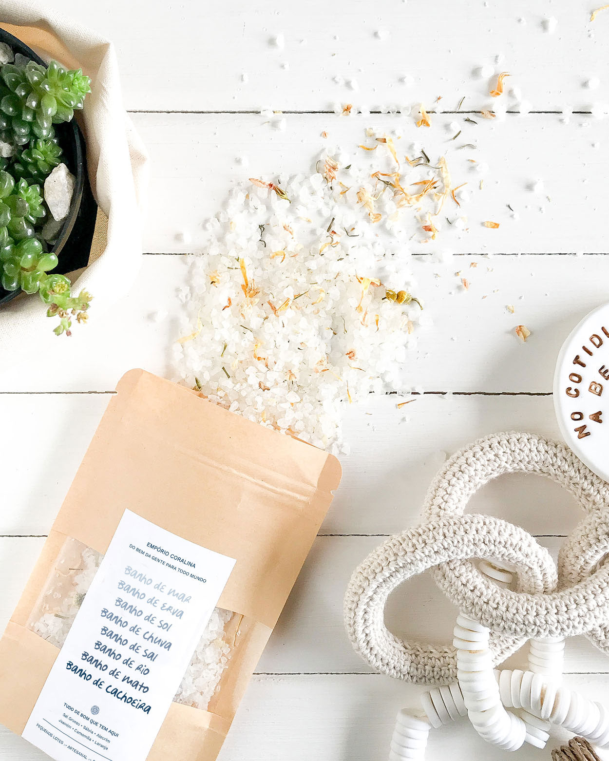 Banho de Sal, Ervas e TUDO • Sachê Kraft