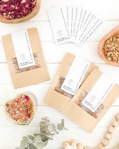 Escalda-Pés e Sais Aromáticos • Sachê