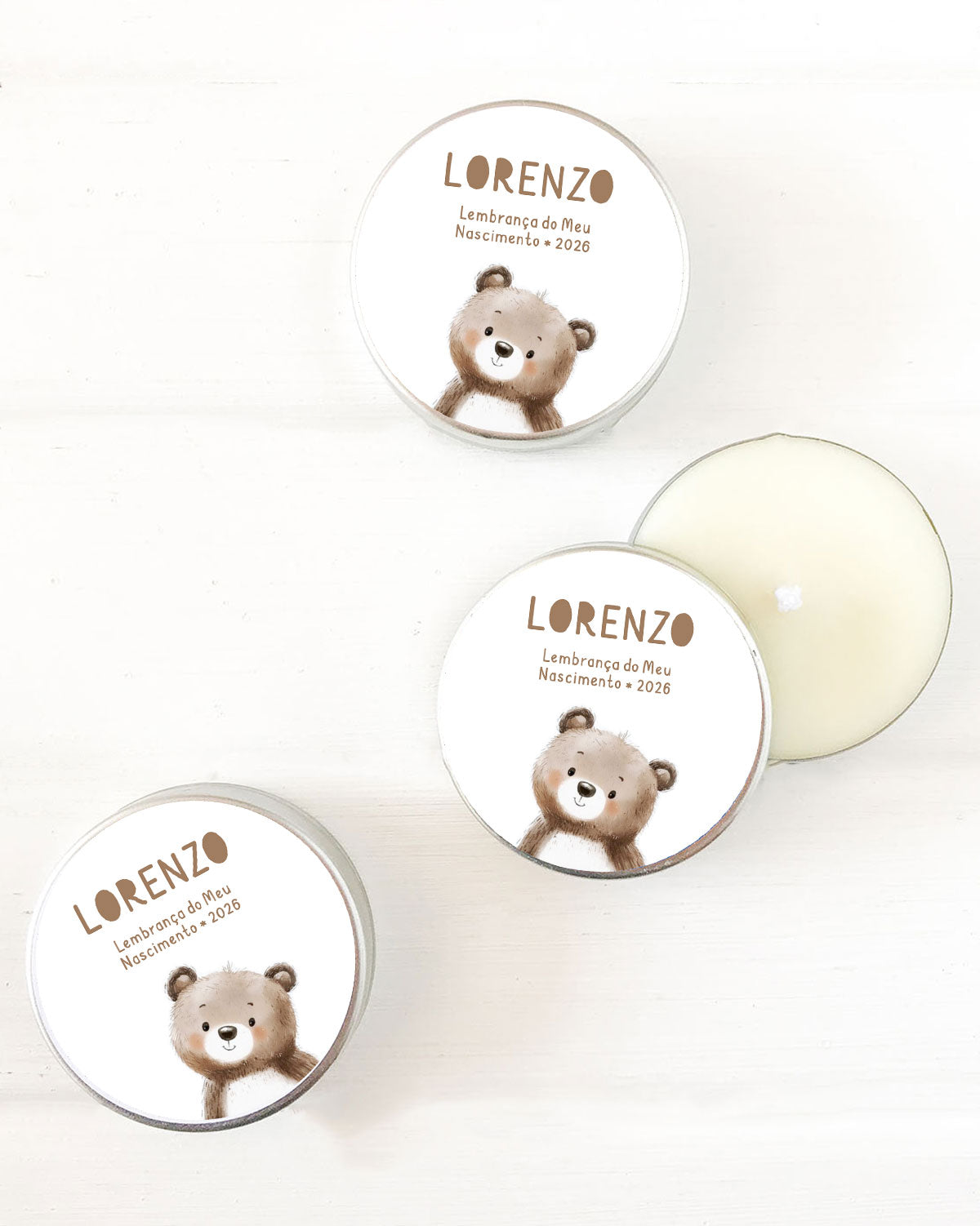 Lembranças Personalizadas • Vela Aromática Meant To Be → 10 Unidades