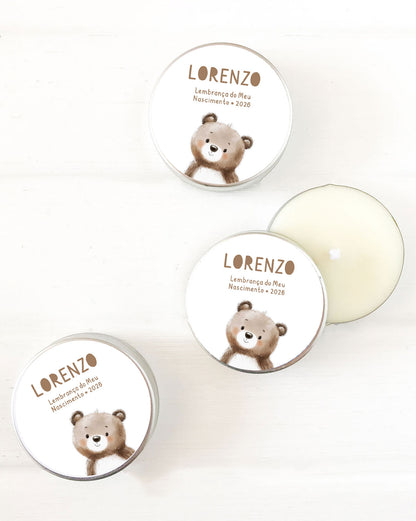 Lembranças Personalizadas • Vela Aromática Meant To Be → 10 Unidades