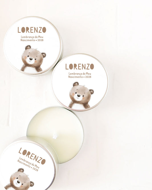 Lembranças Personalizadas • Vela Aromática Meant To Be → 10 Unidades