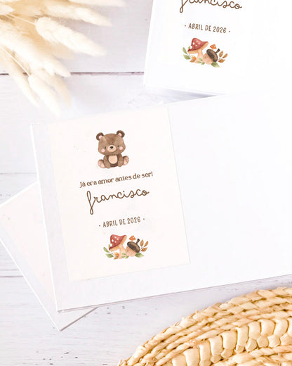 Lembranças Personalizadas • Presente Abraço → 5 Unidades