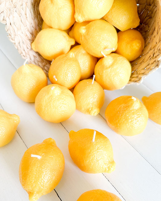Velas Aromáticas Limão Siciliano • Coleção La Dolce Vita