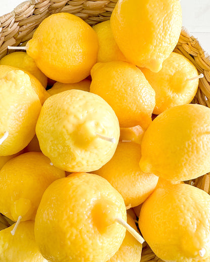 Velas Aromáticas Limão Siciliano • Coleção La Dolce Vita