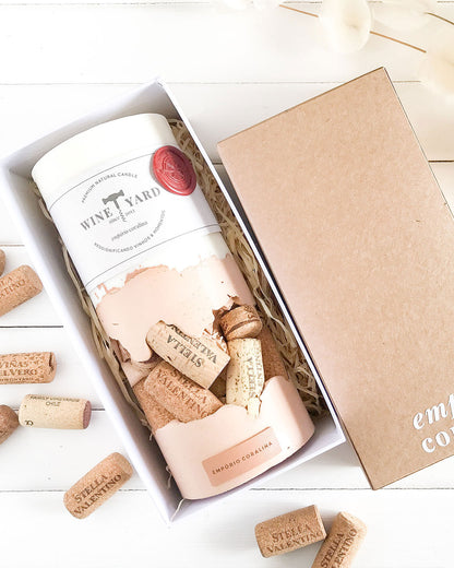 Vela Aromática Rolhas de Vinhos • Design Circular → Coleção Wineyard