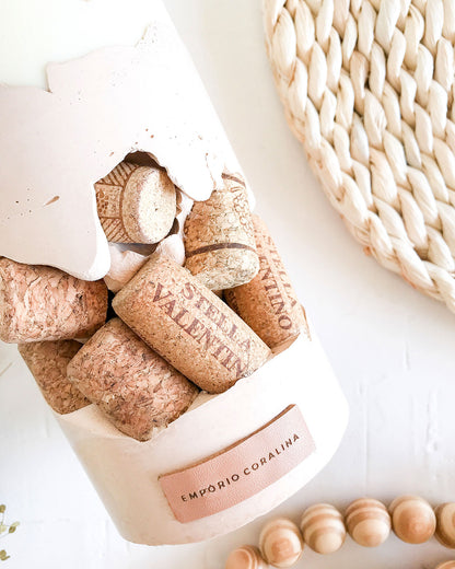 Vela Aromática Rolhas de Vinhos • Design Circular → Coleção Wineyard