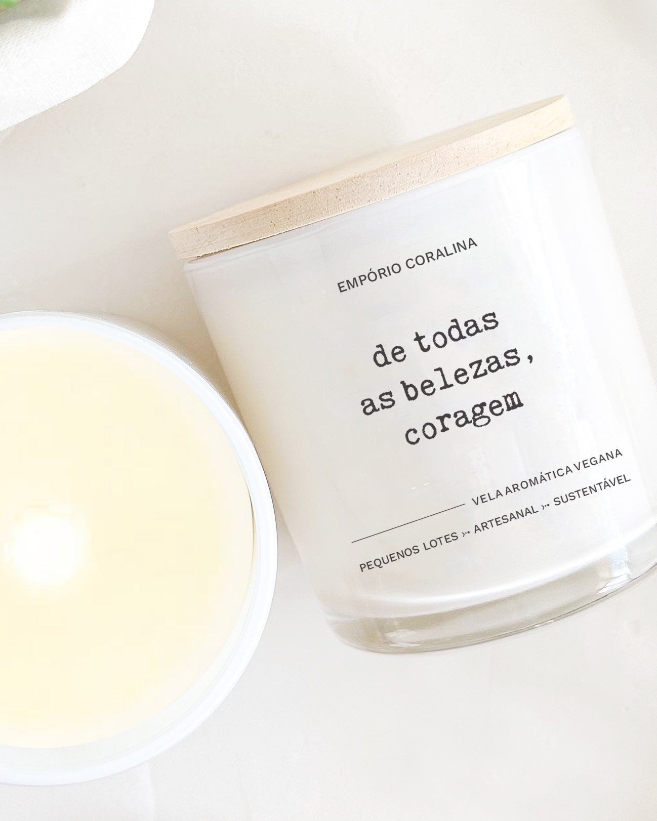 Vela Aromática • TemPOesia • De Todas as Belezas, Coragem