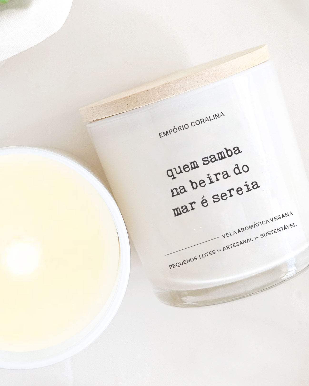 Vela Aromática • TemPOesia • Quem Samba na Beira do Mar é Sereia