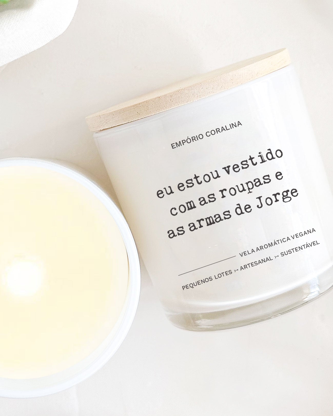 Vela Aromática • TemPOesia • Roupas e as Armas de Jorge