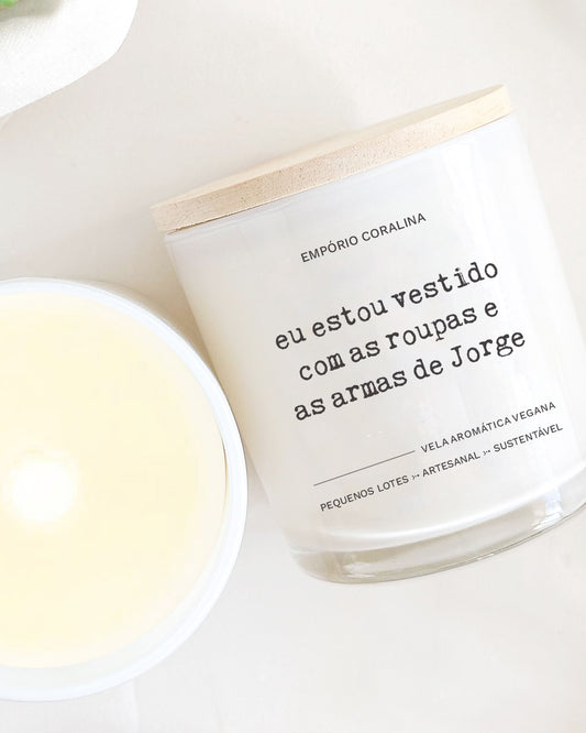 Vela Aromática • TemPOesia • Roupas e as Armas de Jorge