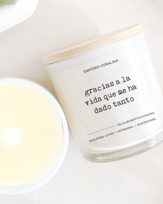 Vela Aromática • TemPOesia • Gracias a La Vida