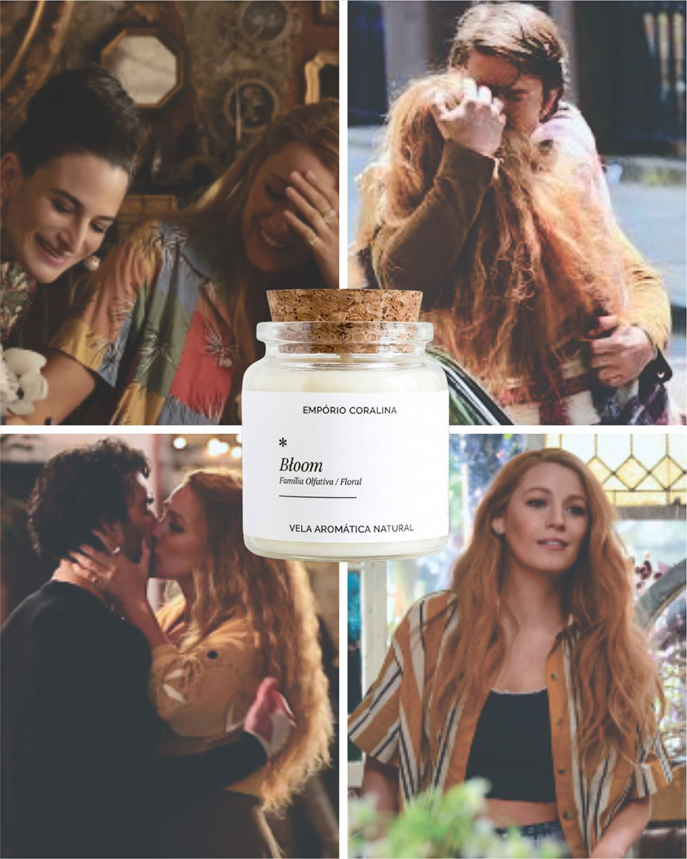 Vela Aromática Cora • Bloom • Magnólia & Peônia