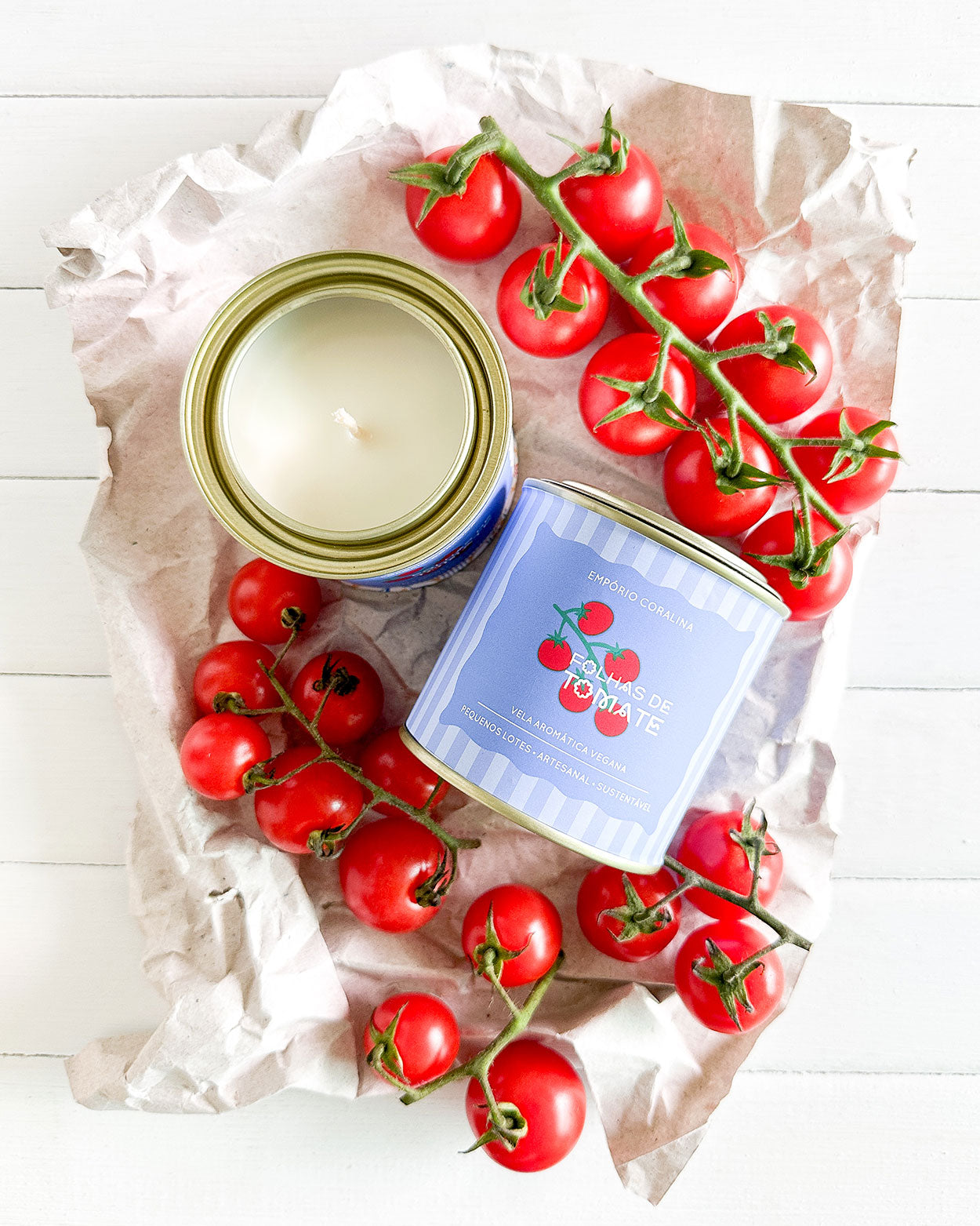 Vela Aromática Folhas de Tomate • Coleção La Dolce Vita